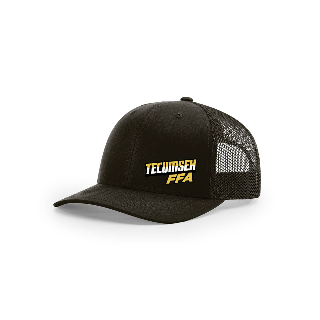 Tecumseh: Black Meshback Cap