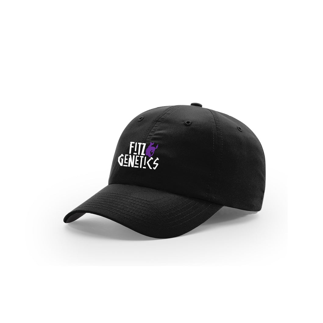 Fitz: Black Unstructured Cap