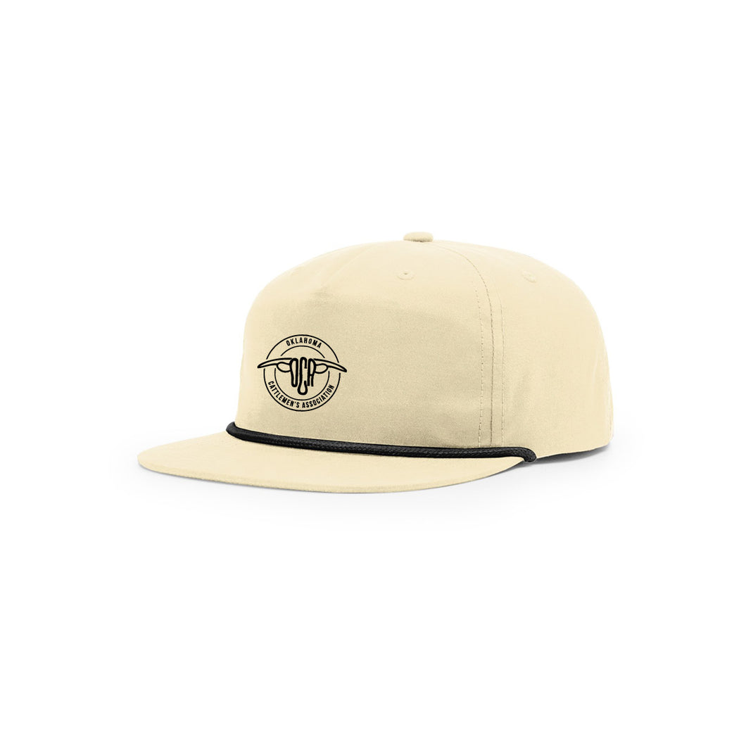 OCA: Rope Cap- Birch:Black