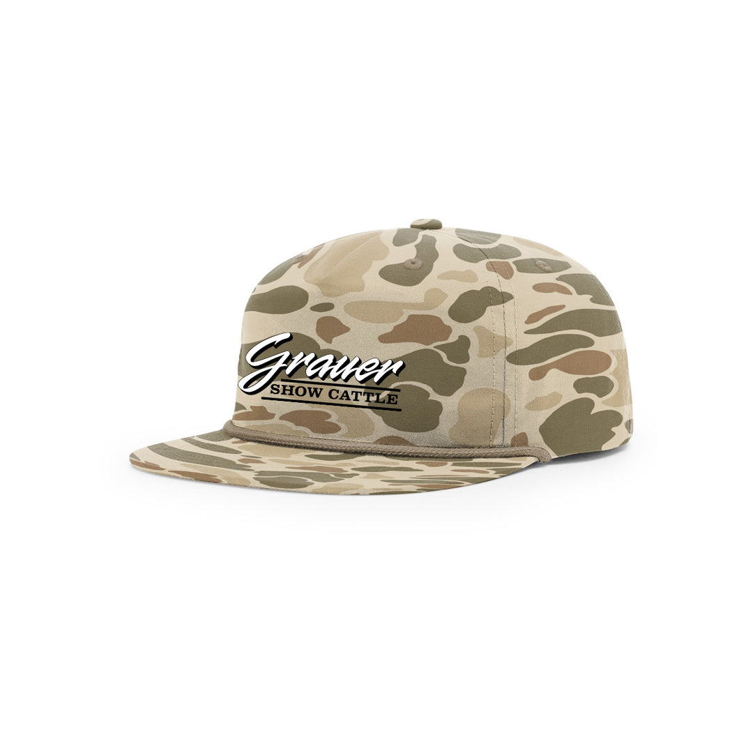 Grauer: Duck Camo Rope Cap