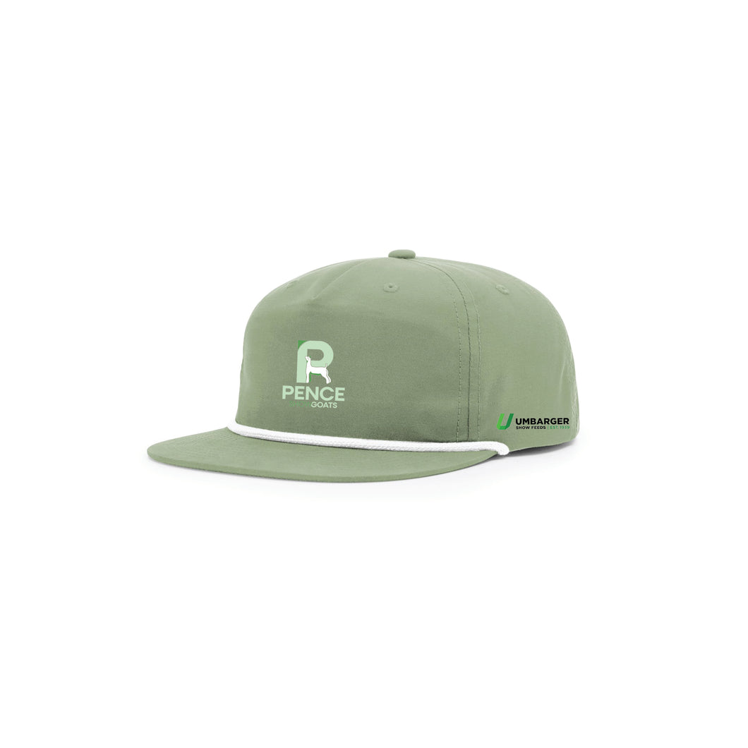 Pence: Rope Cap - Sage/White