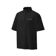 Load image into Gallery viewer, Red Angus: Short Sleeve 1/4 Zip Cage Pullover
