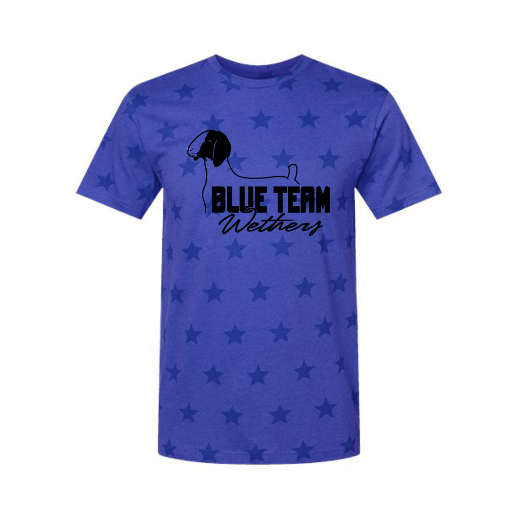 BTW: Royal Blue Star T-Shirt *AVAILABLE IN TODDLER, YOUTH AND ADULT!*