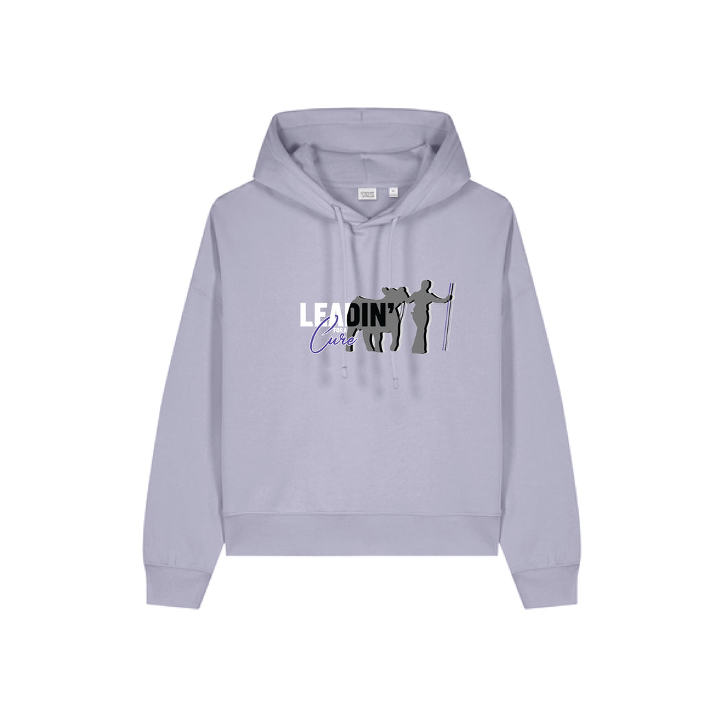 LeadinforaCure: Womens Hooded Sweatshirt