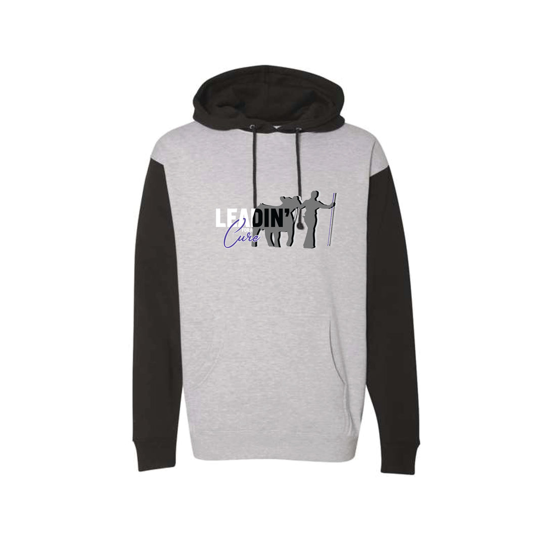 LeadinforaCure: Colorblock Hoodie