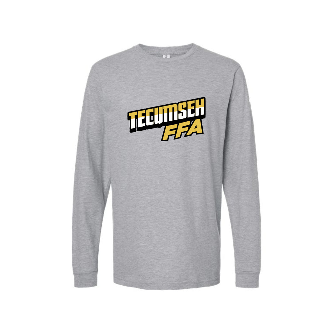 Tecumseh: Heather Grey Long Sleeve T-Shirt