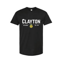 Load image into Gallery viewer, Clayton: Black Short Sleeve T-Shirt
