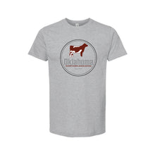 Load image into Gallery viewer, OKSA: Grey Short Sleeve T-Shirt
