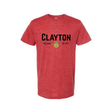 Load image into Gallery viewer, Clayton: Red Short Sleeve T-Shirt
