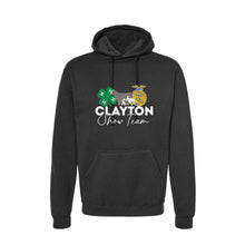 Load image into Gallery viewer, Clayton: Black Hooded Sweatshirt
