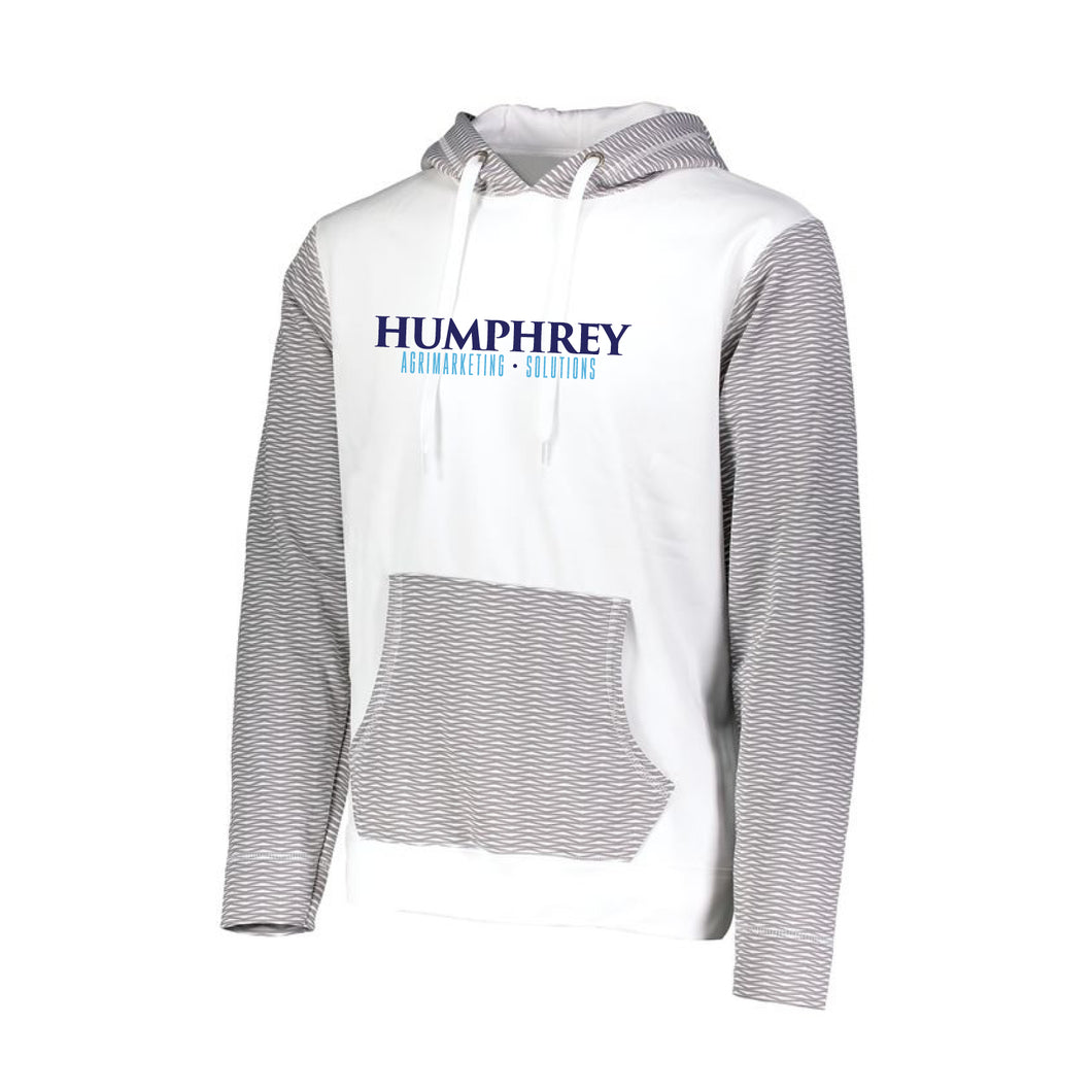 Humphrey: Silver and White Hoodie
