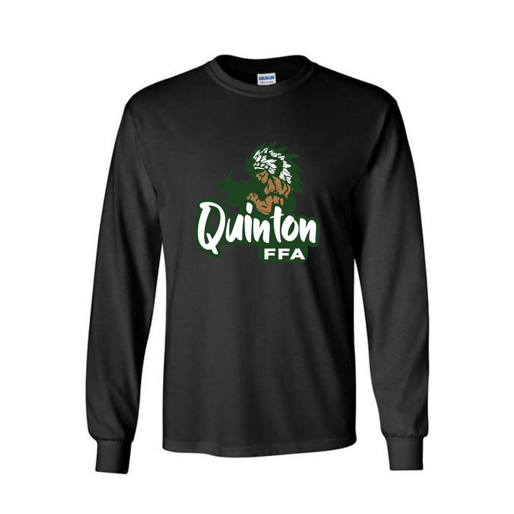Quinton: Black Long Sleeve T-Shirt