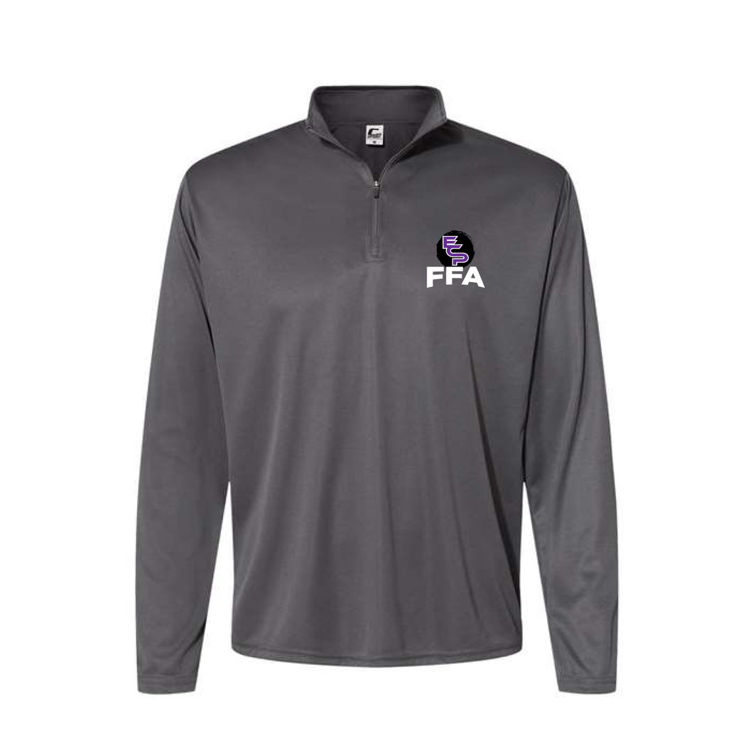 ECP: FFA Grey 1/4 Zip Pullover