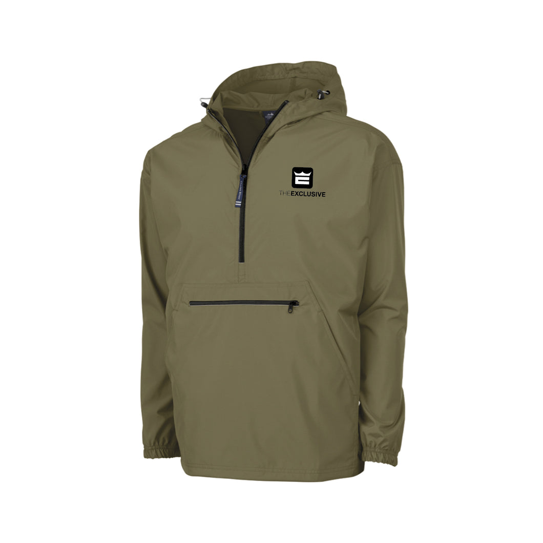 The Exclusive: Olive Green 1/4 Zip Pullover