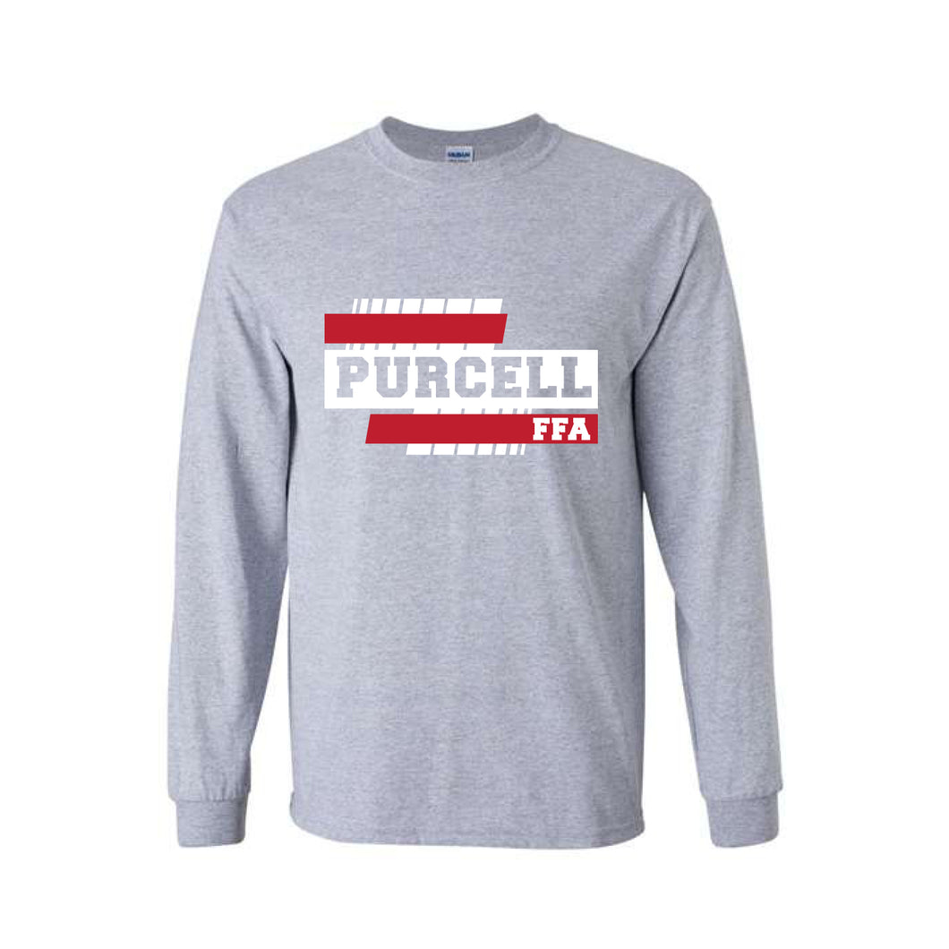 Purcell: Grey Long Sleeve T-Shirt